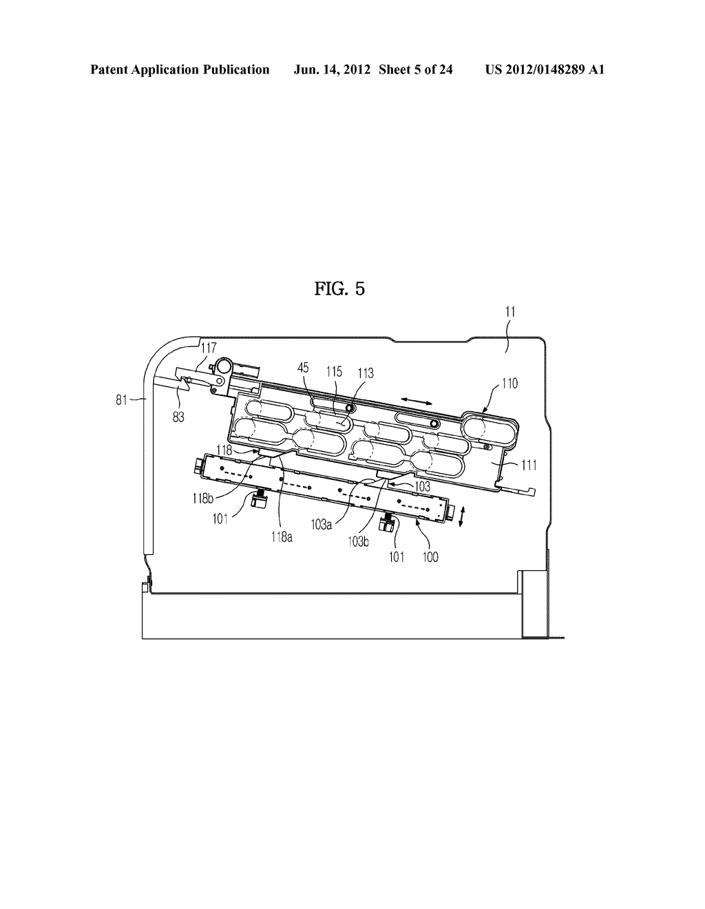 IMAGE FORMING APPARATUS WITH DEVELOPING UNIT DRAWER - diagram, schematic, and image 06