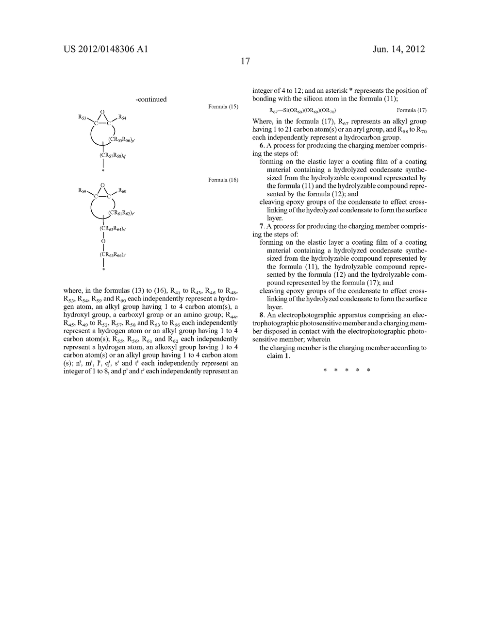 CHARGING MEMBER AND PROCESS FOR ITS PRODUCTION - diagram, schematic, and image 23