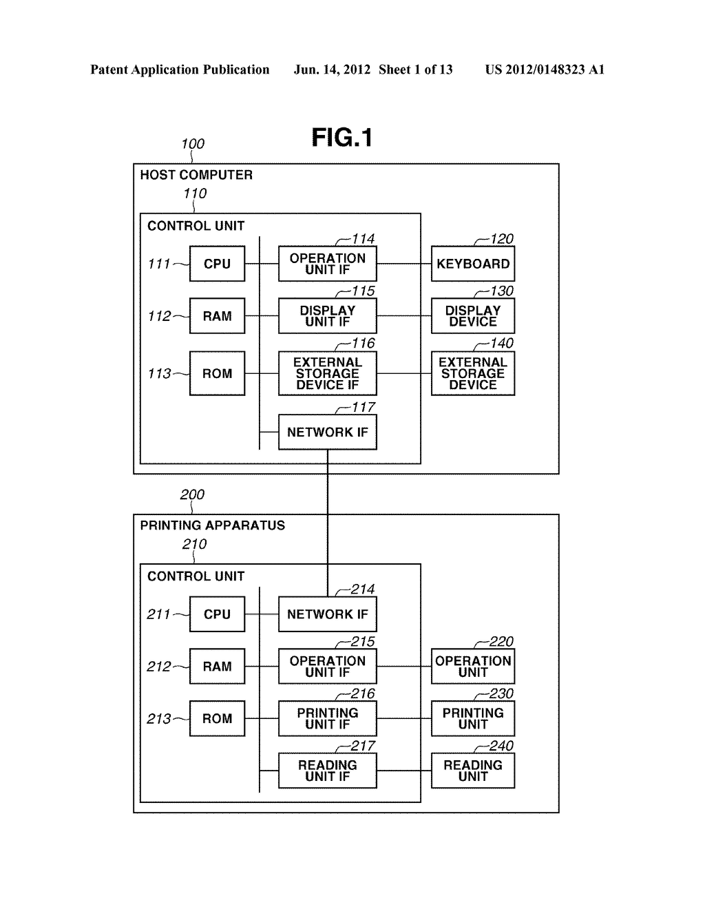 PRINTING APPARATUS, PRINT CONTROL SYSTEM, AND METHOD FOR CONTROLLING PRINT     CONTROL SYSTEM - diagram, schematic, and image 02