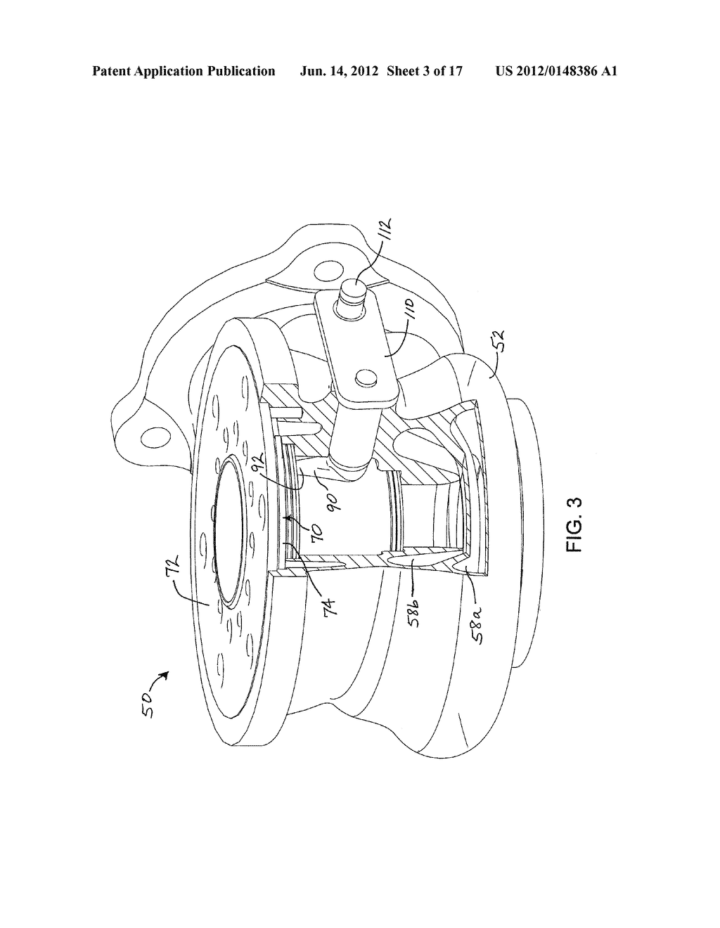 Turbocharger With Divided Turbine Housing and Annular Rotary Bypass Valve     for the Turbine - diagram, schematic, and image 04