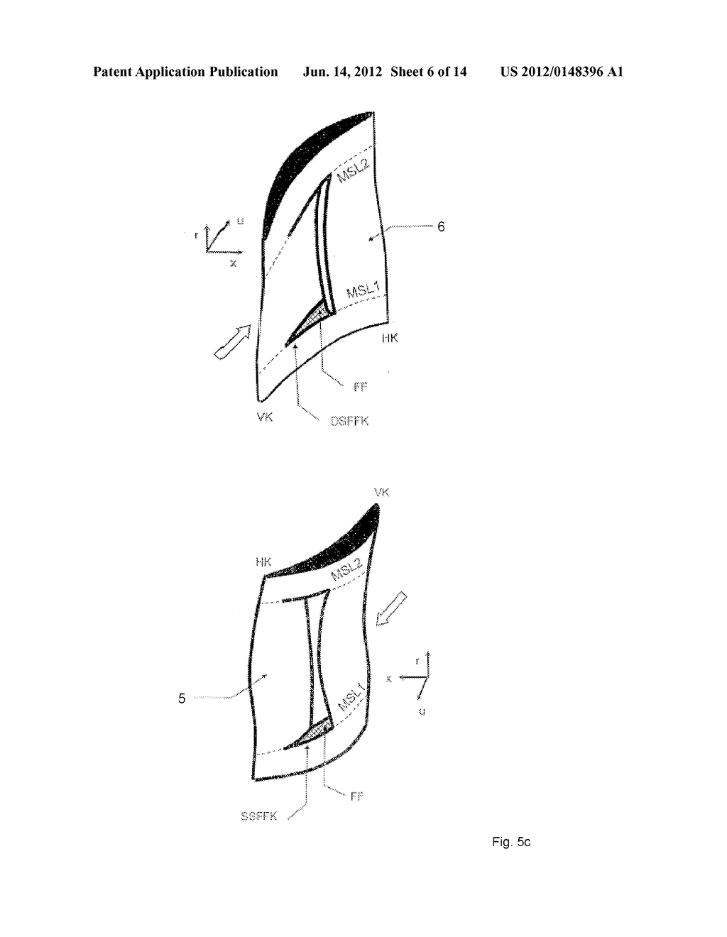 FLUID-FLOW MACHINE - BLADE WITH HYBRID PROFILE CONFIGURATION - diagram, schematic, and image 07