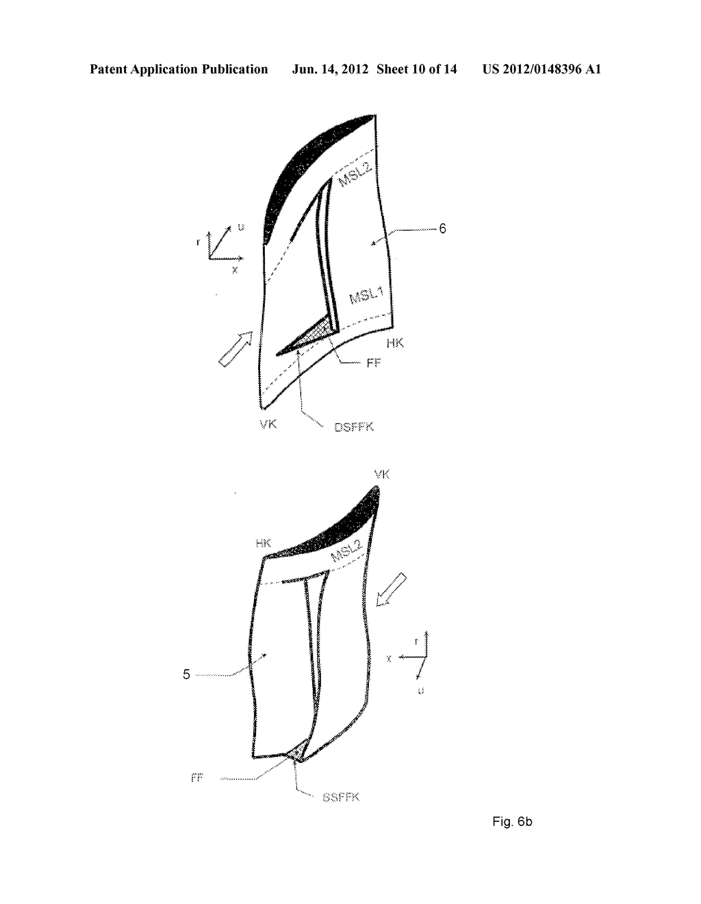 FLUID-FLOW MACHINE - BLADE WITH HYBRID PROFILE CONFIGURATION - diagram, schematic, and image 11