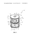 COUNTER-ROTATING VERTICAL AXIS WIND TURBINE ASSEMBLY diagram and image