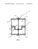 COUNTER-ROTATING VERTICAL AXIS WIND TURBINE ASSEMBLY diagram and image