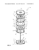 COUNTER-ROTATING VERTICAL AXIS WIND TURBINE ASSEMBLY diagram and image