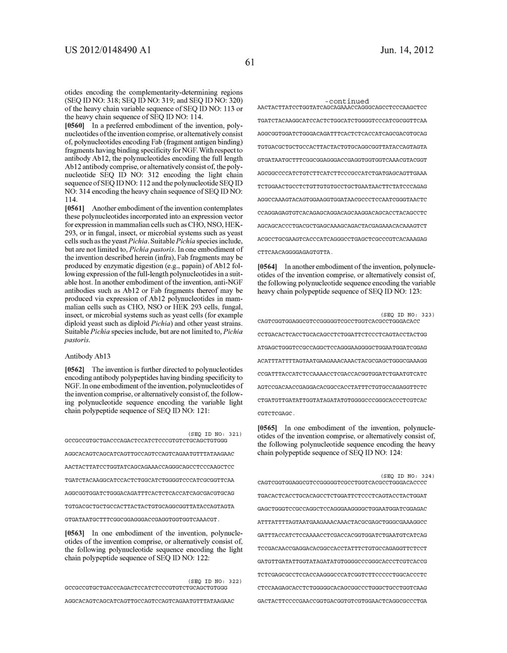 ANTI-NGF COMPOSITIONS AND USE THEREOF - diagram, schematic, and image 158