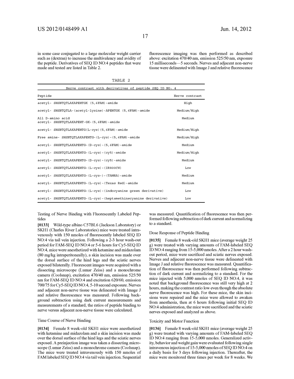 PEPTIDES AND APTAMERS FOR TARGETING OF NEURON OR NERVES - diagram, schematic, and image 27