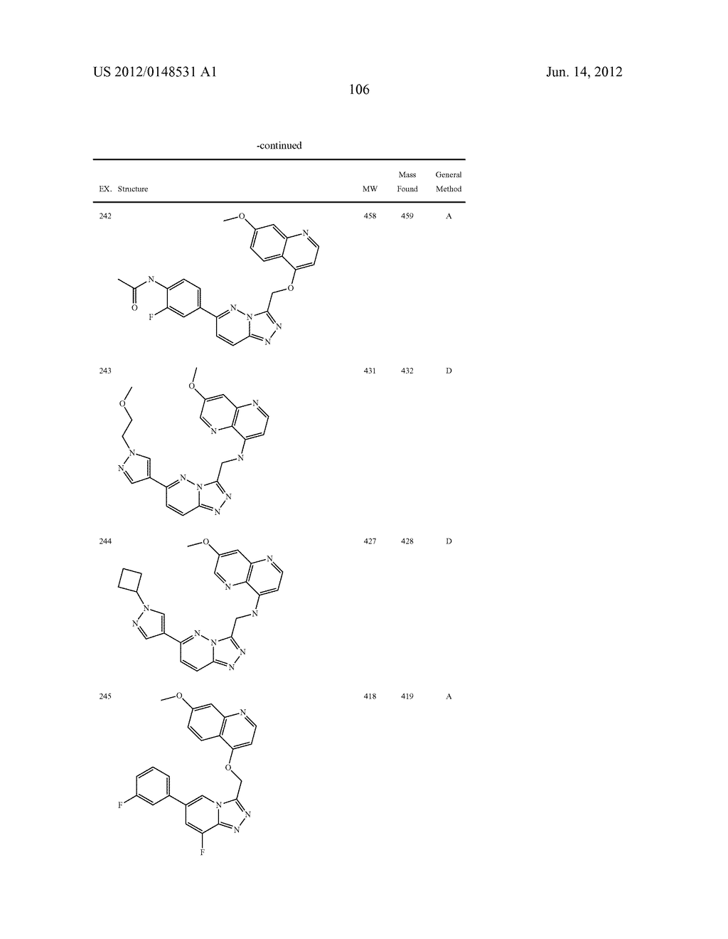 FUSED HETEROCYCLIC DERIVATIVES AND METHODS OF USE - diagram, schematic, and image 107