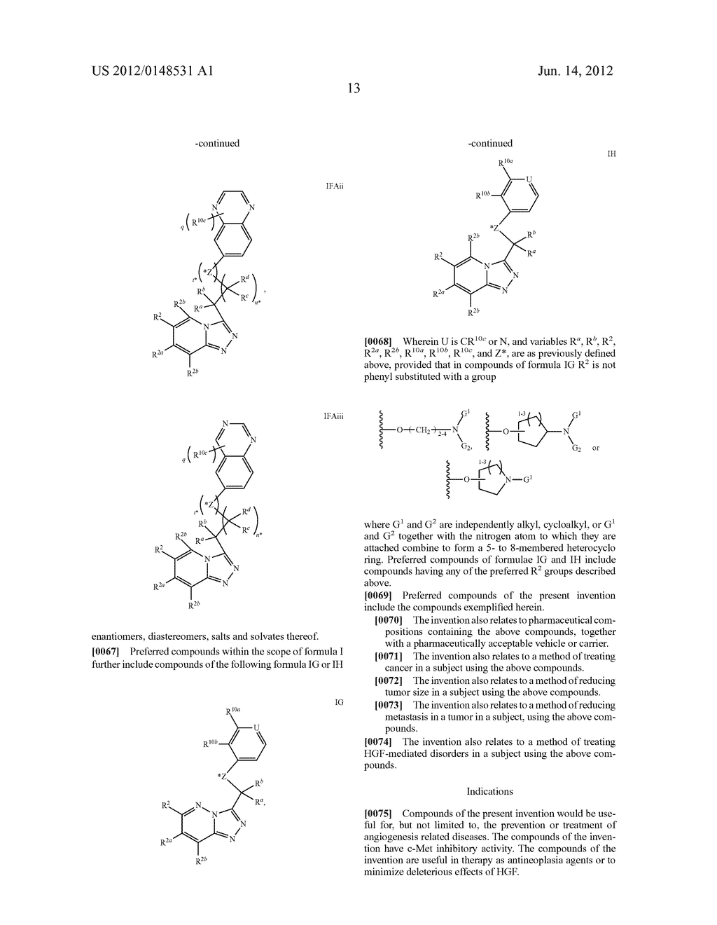 FUSED HETEROCYCLIC DERIVATIVES AND METHODS OF USE - diagram, schematic, and image 14
