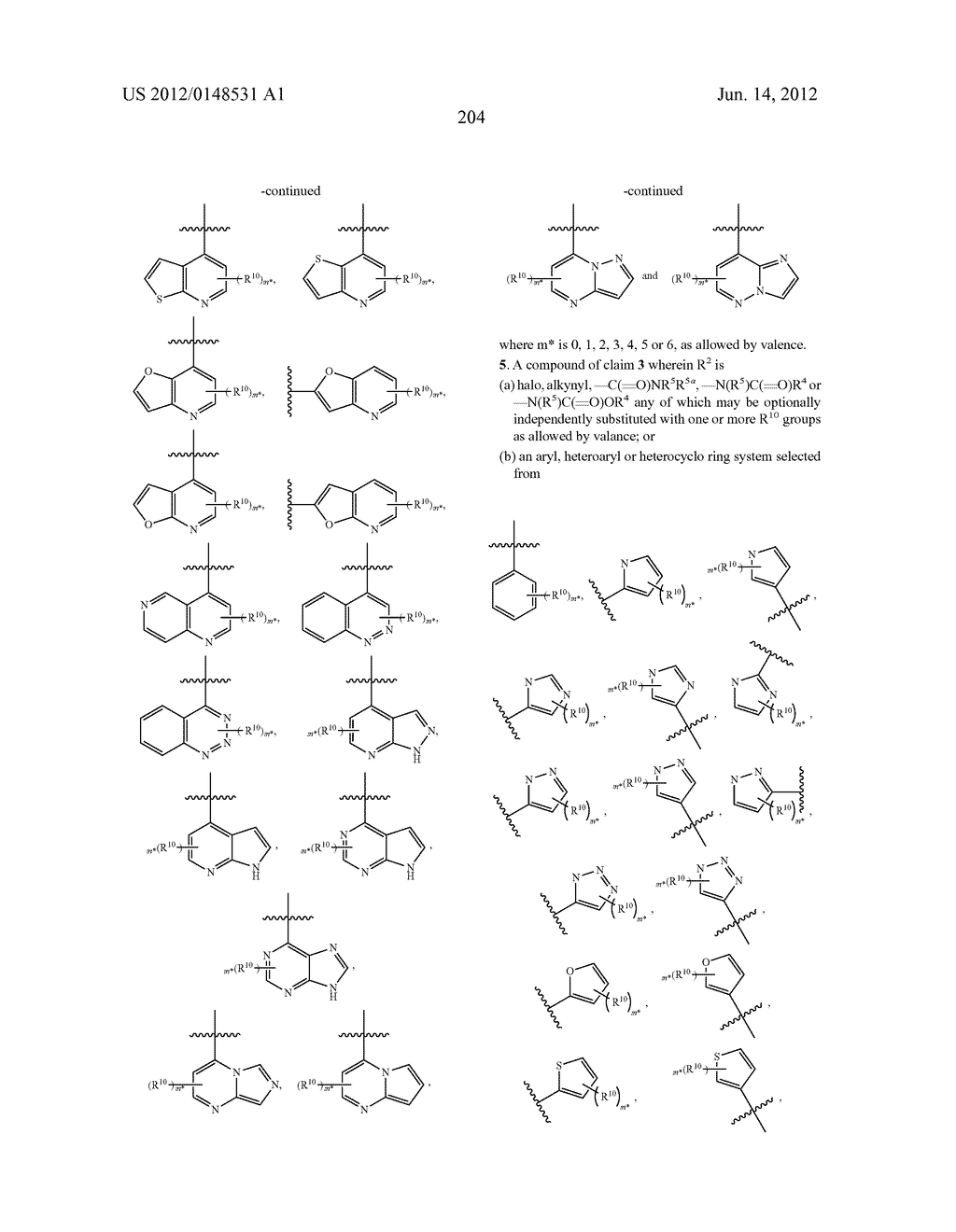 FUSED HETEROCYCLIC DERIVATIVES AND METHODS OF USE - diagram, schematic, and image 205