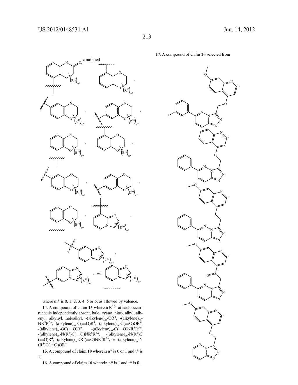 FUSED HETEROCYCLIC DERIVATIVES AND METHODS OF USE - diagram, schematic, and image 214