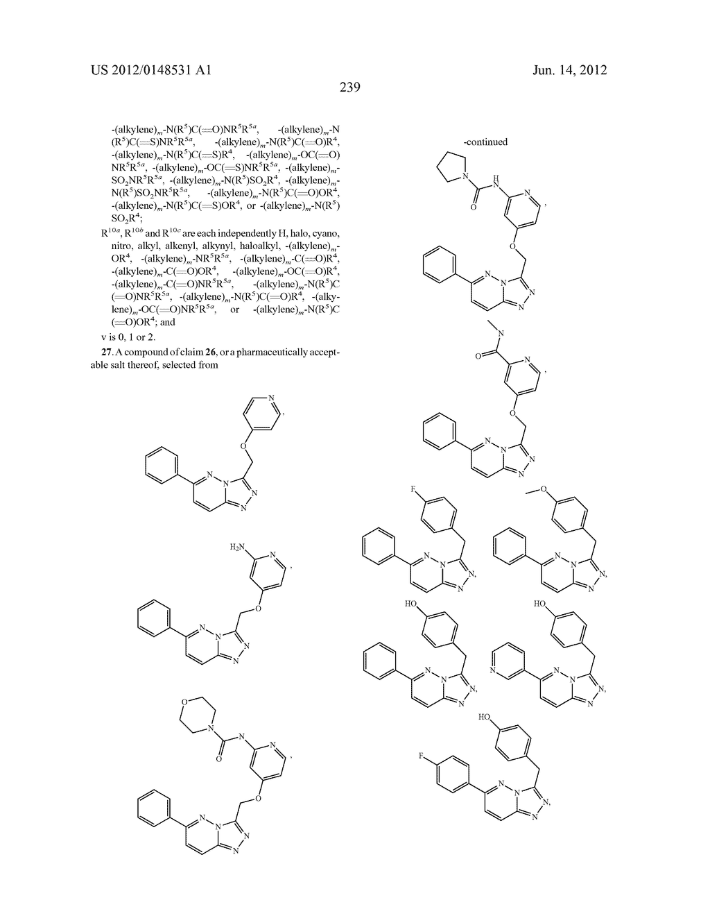 FUSED HETEROCYCLIC DERIVATIVES AND METHODS OF USE - diagram, schematic, and image 240