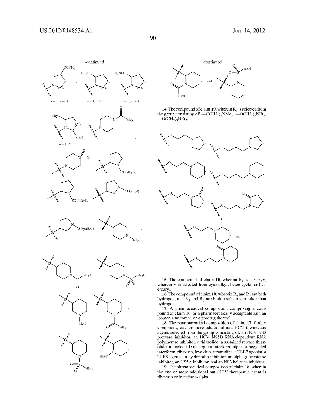 METHODS AND COMPOSITIONS OF TREATING A FLAVIVIRIDAE FAMILY VIRAL INFECTION - diagram, schematic, and image 91