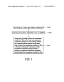 TRANSPARENT CONDUCTIVE STRUCTURE AND METHOD OF MAKING THE SAME diagram and image