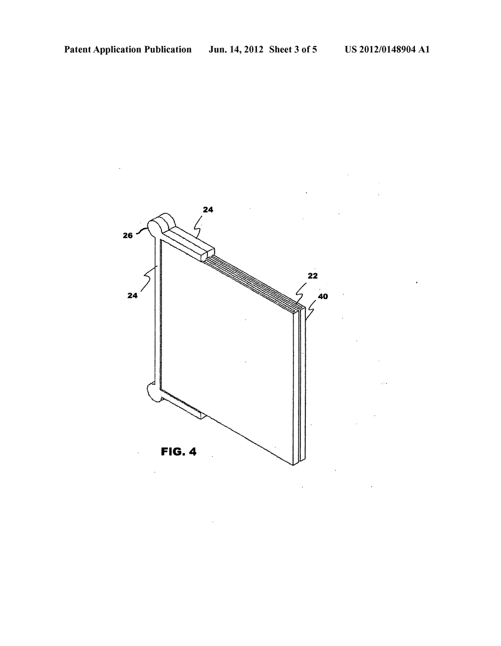 Electrode plate for an electromechanical battery - diagram, schematic, and image 04