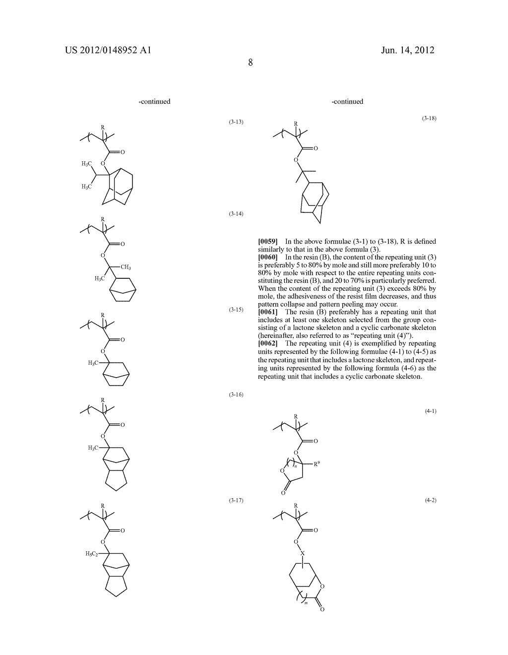 RADIATION-SENSITIVE RESIN COMPOSITION AND COMPOUND - diagram, schematic, and image 09