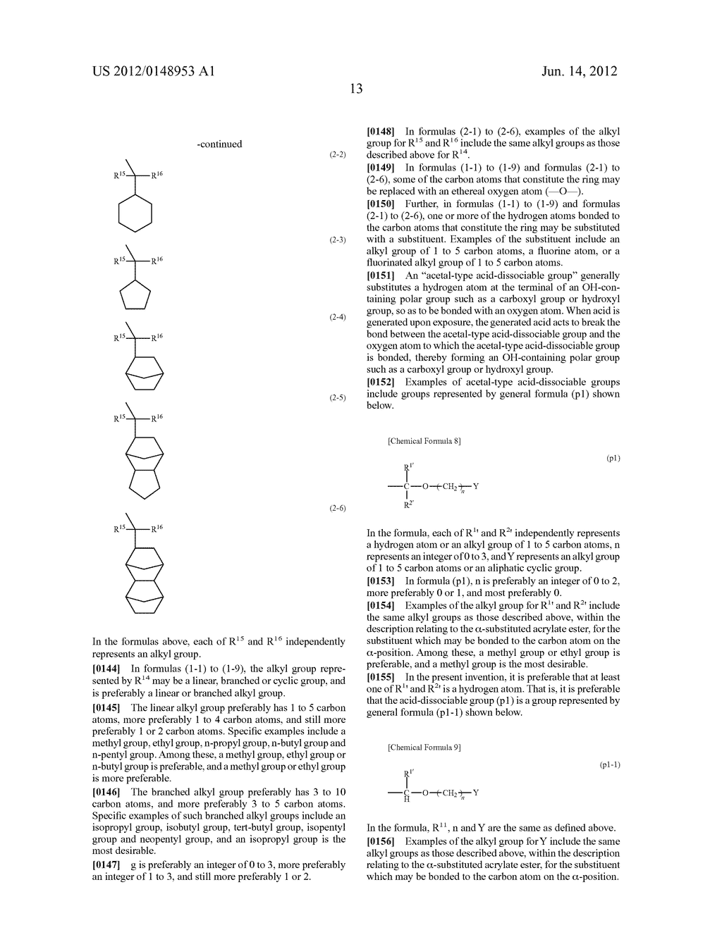 Resist composition, and method of forming resist pattern - diagram, schematic, and image 14