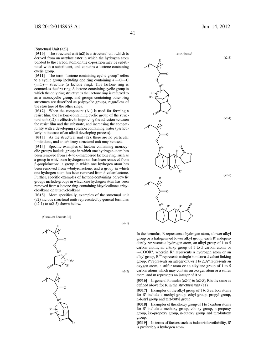 Resist composition, and method of forming resist pattern - diagram, schematic, and image 42