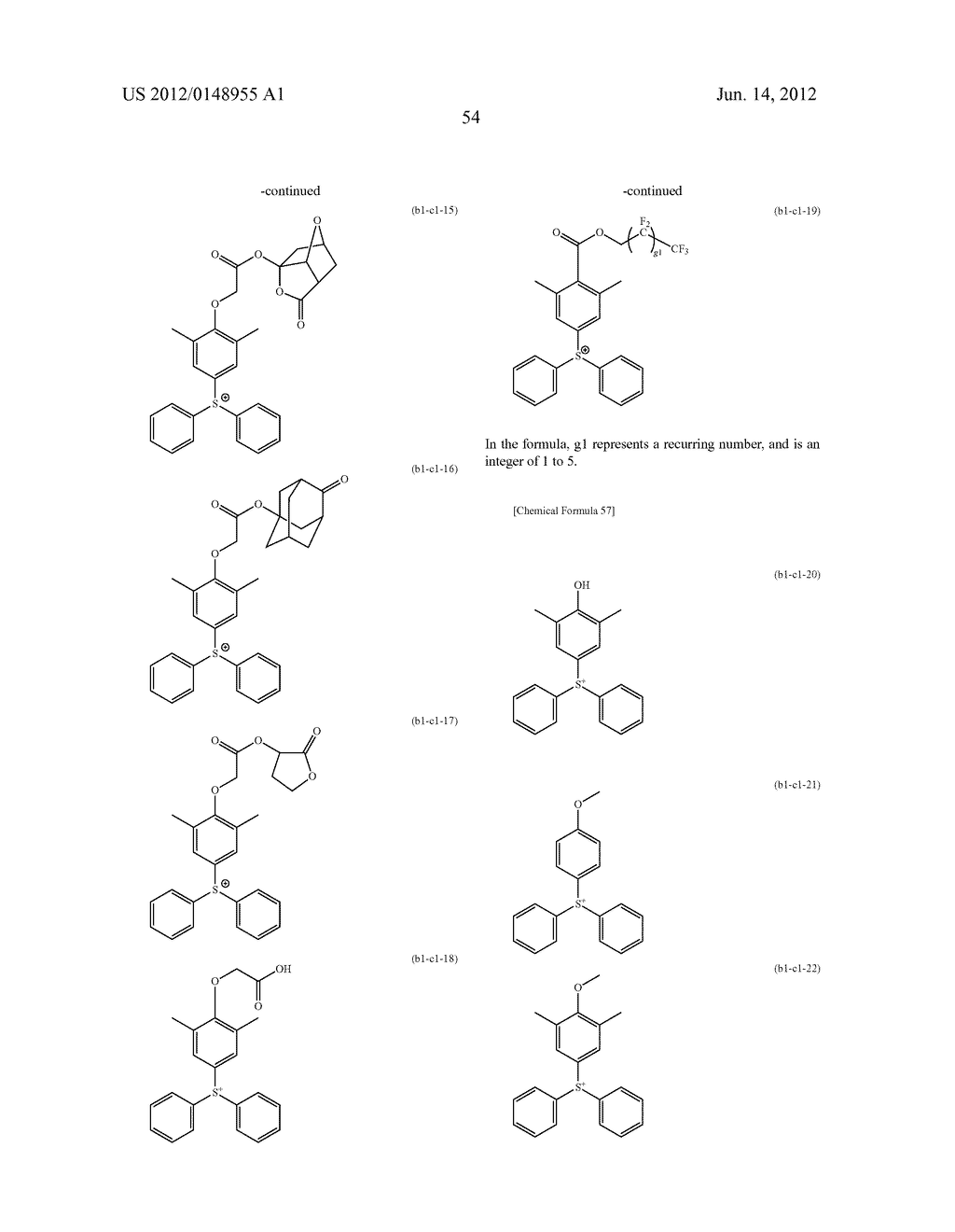 RESIST COMPOSITION, METHOD OF FORMING RESIST PATTERN, AND NEW COMPOUND - diagram, schematic, and image 55