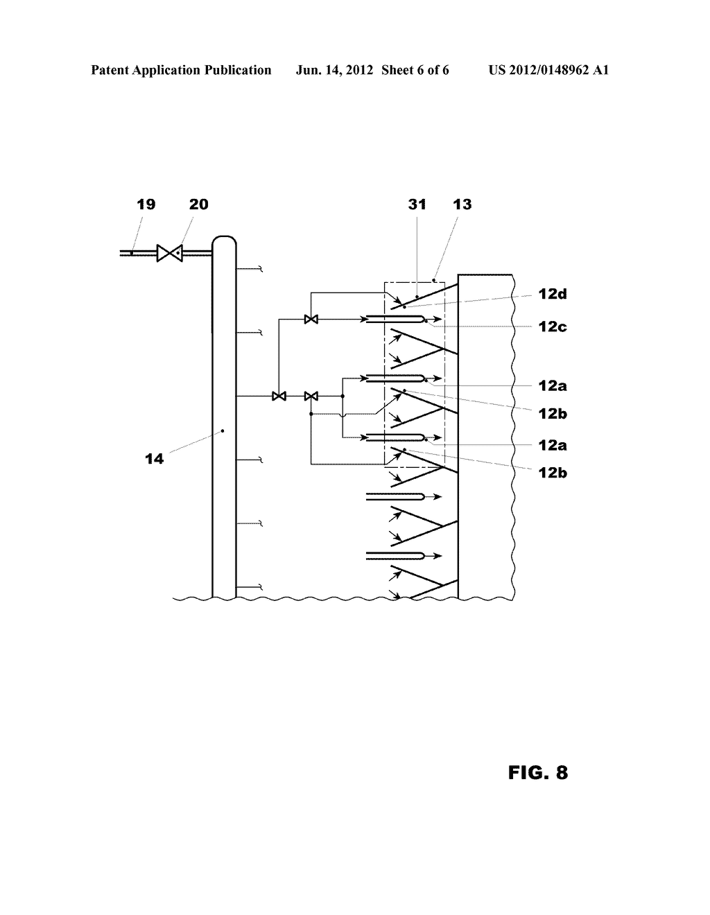 COMBUSTION CHAMBER AND METHOD FOR SUPPLYING FUEL TO A COMBUSTION CHAMBER - diagram, schematic, and image 07