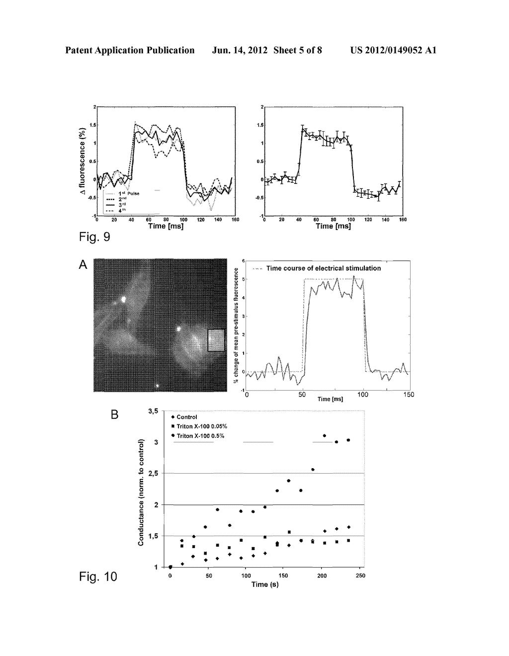METHOD FOR OPTICAL MEASURING VARIATIONS OF CELL MEMBRANE CONDUCTANCE - diagram, schematic, and image 06