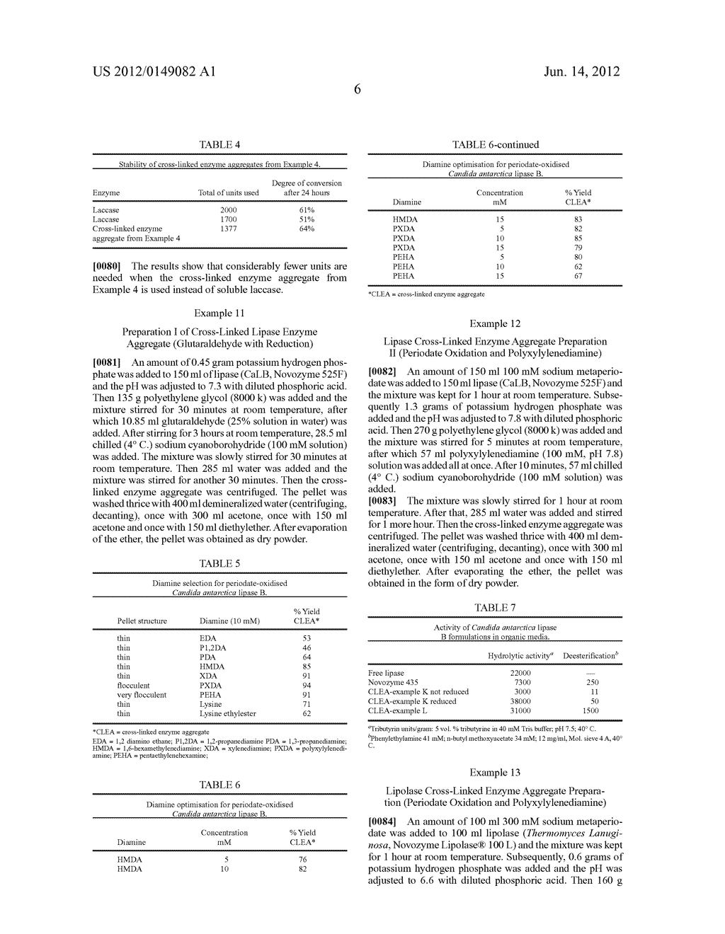 Method For The Preparation Of Cross-Linked Enzyme Aggregates With Improved     Properties - diagram, schematic, and image 07