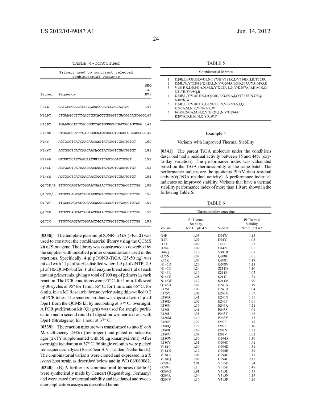 GLUCOAMYLASE VARIANTS WITH ALTERED PROPERTIES - diagram, schematic, and image 42