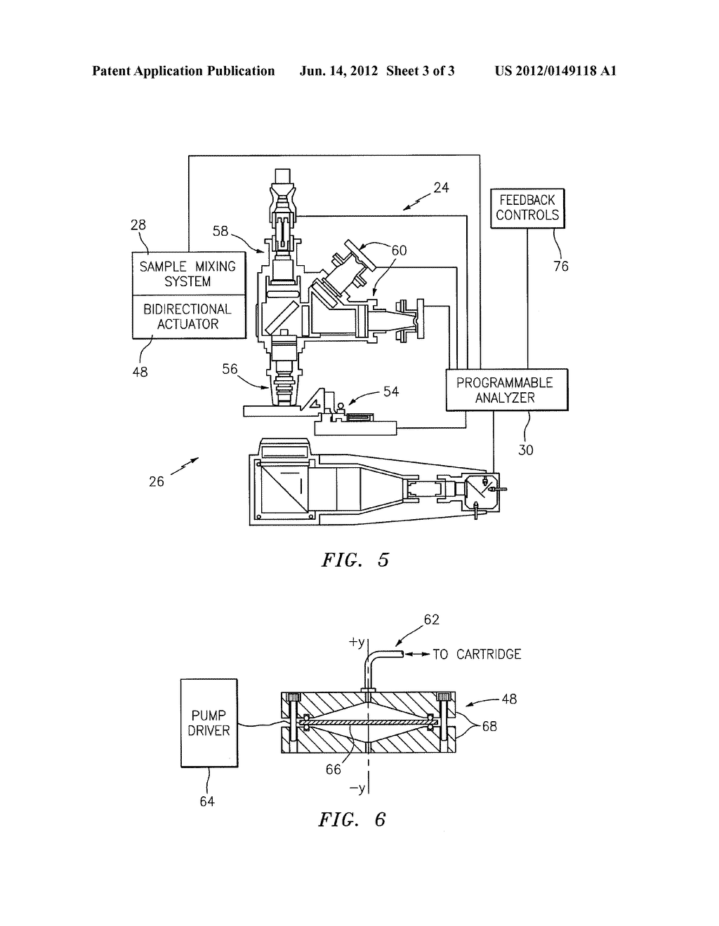 APPARATUS AND METHOD USING ANTI-ADSORPTION AGENT TO FACILITATE SAMPLE     MIXING AND ANALYSIS - diagram, schematic, and image 04