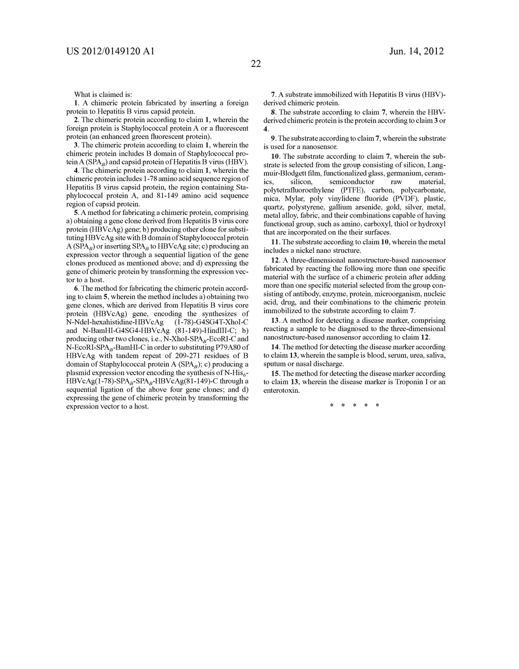 CHIMERIC PROTEIN, METHOD FOR MANUFACTURING THE SAME, NANO-SENSOR IN WHICH     THE CHIMERIC PROTEIN IS FIXED, AND APPLICATION THEREOF - diagram, schematic, and image 48