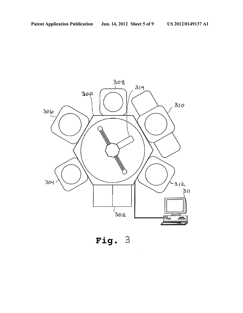 Methods of Combinatorial Processing For Screening Multiple Samples on a     Semiconductor Substrate - diagram, schematic, and image 06