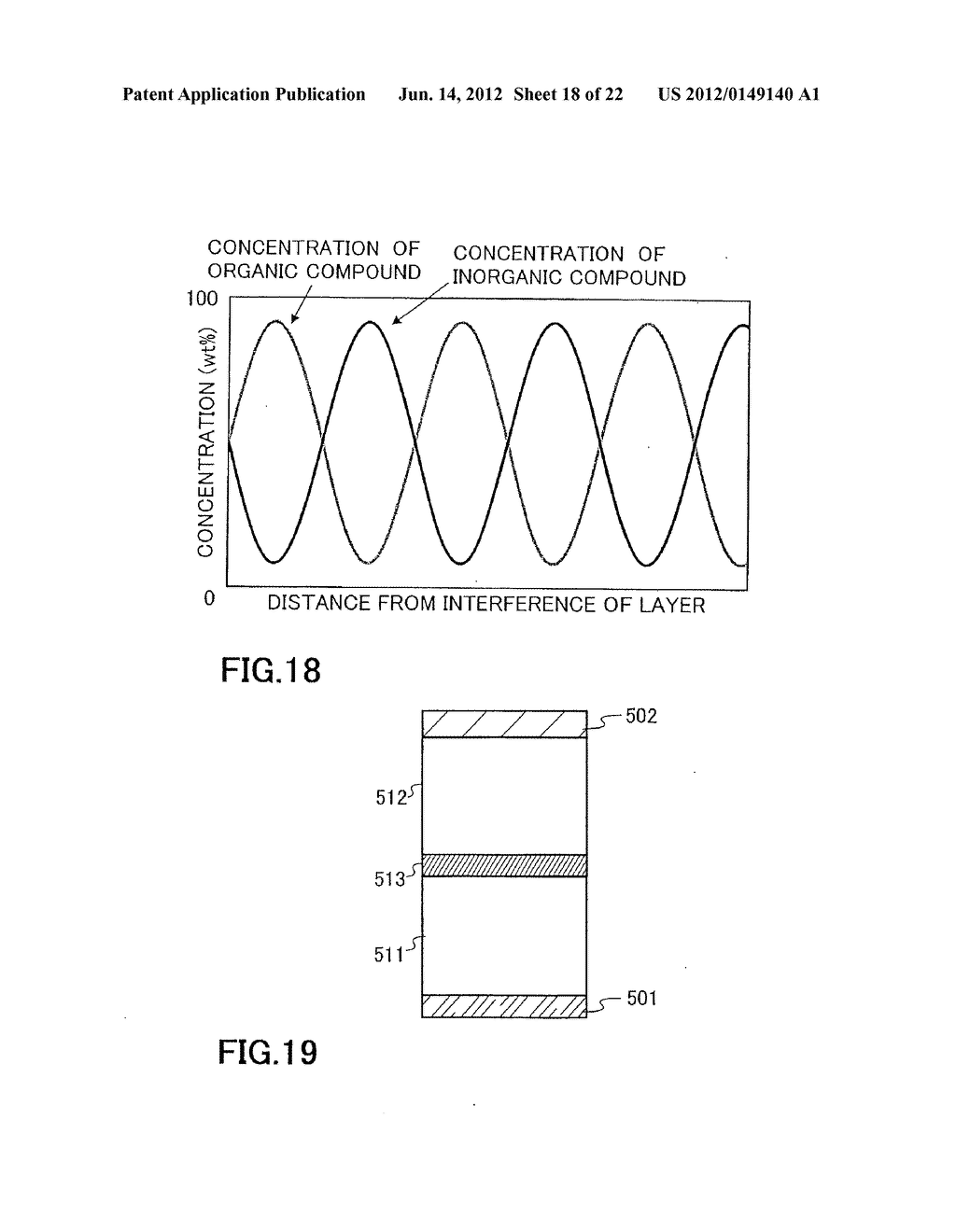 LIGHT-EMITTING ELEMENT, LIGHT-EMITTING DEVICE, AND VAPOR DEPOSITION     APPARATUS - diagram, schematic, and image 19