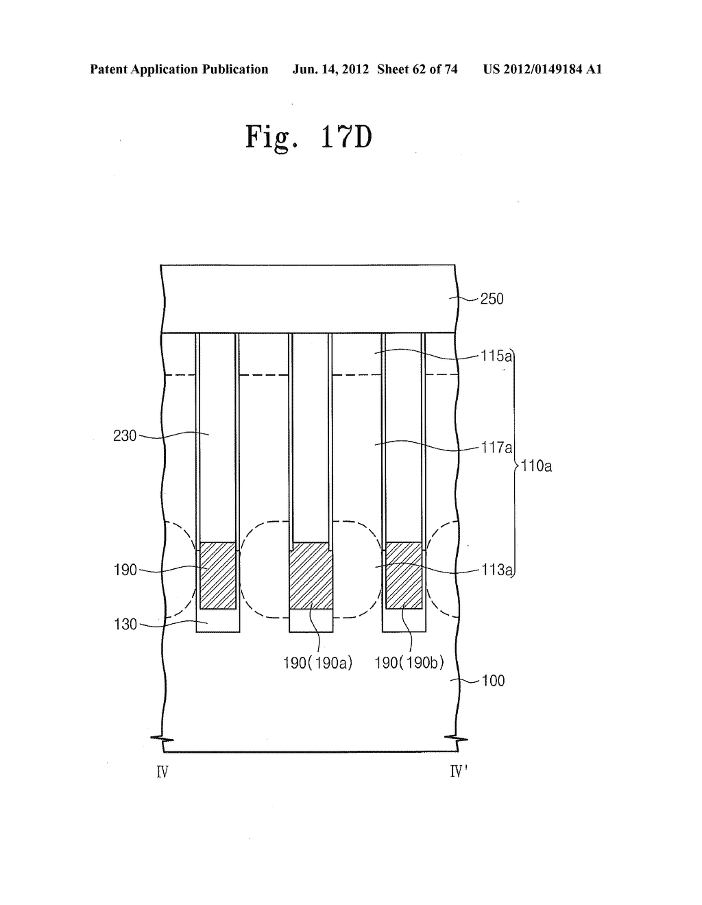 METHODS OF MANUFACTURING SELF ALIGNED BURIED CONTACT ELECTRODES FOR     VERTICAL CHANNEL TRANSISTORS - diagram, schematic, and image 63