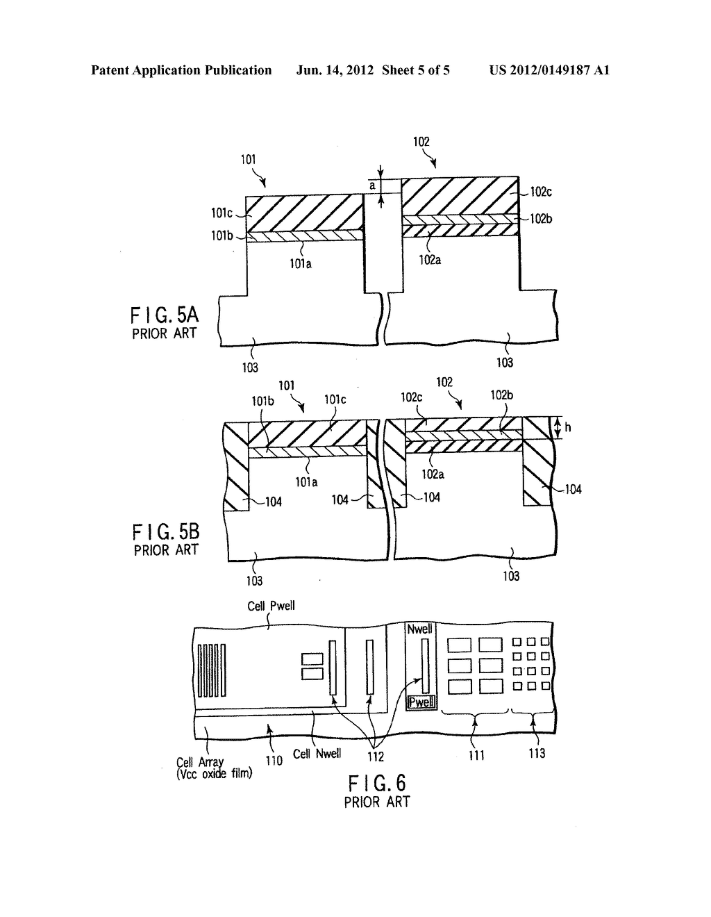 NON-VOLATILE SEMICONDUCTOR MEMORY DEVICE AND METHOD OF MANUFACTURING THE     SAME - diagram, schematic, and image 06