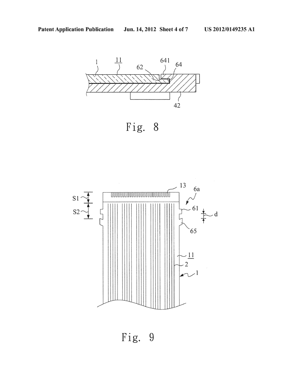 DETACHMENT AND DISPLACEMENT PROTECTION STRUCTURE FOR INSERTION OF FLEXIBLE     CIRCUIT FLAT CABLE - diagram, schematic, and image 05