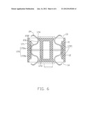 COMPRESSION CONNECTOR CONFIGURED WITH TWO HOUSING LIMINTED CONTACTS     THEREBETWEEN diagram and image