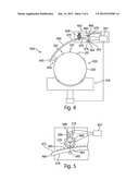 Golf Ball Deburring Apparatus diagram and image