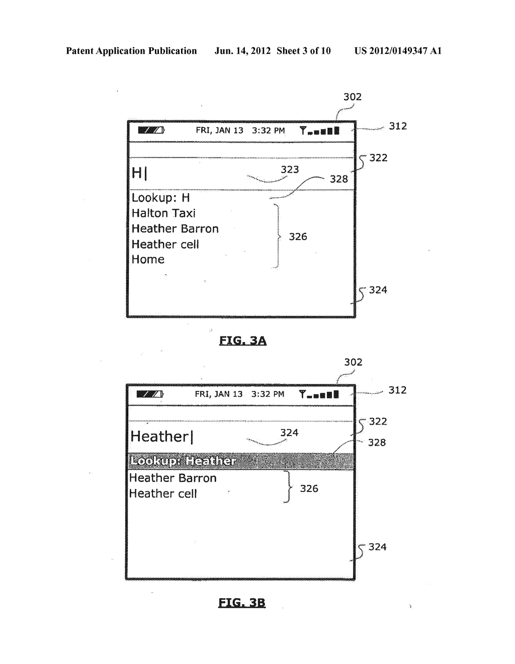 MOBILE DEVICE WITH ENHANCED TELEPHONE CALL INFORMATION AND A METHOD OF     USING SAME - diagram, schematic, and image 04