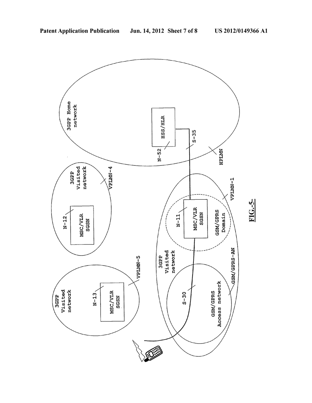 APPARATUS AND METHOD FOR SELECTING A VISITED NETWORK - diagram, schematic, and image 08