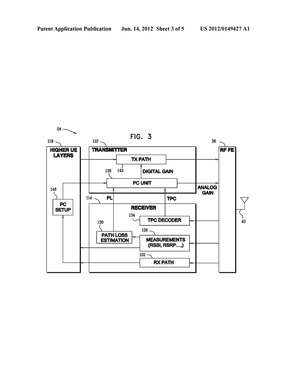 UPLINK POWER CONTROL IN AGGREGATED SPECTRUM SYSTEMS - diagram, schematic, and image 04