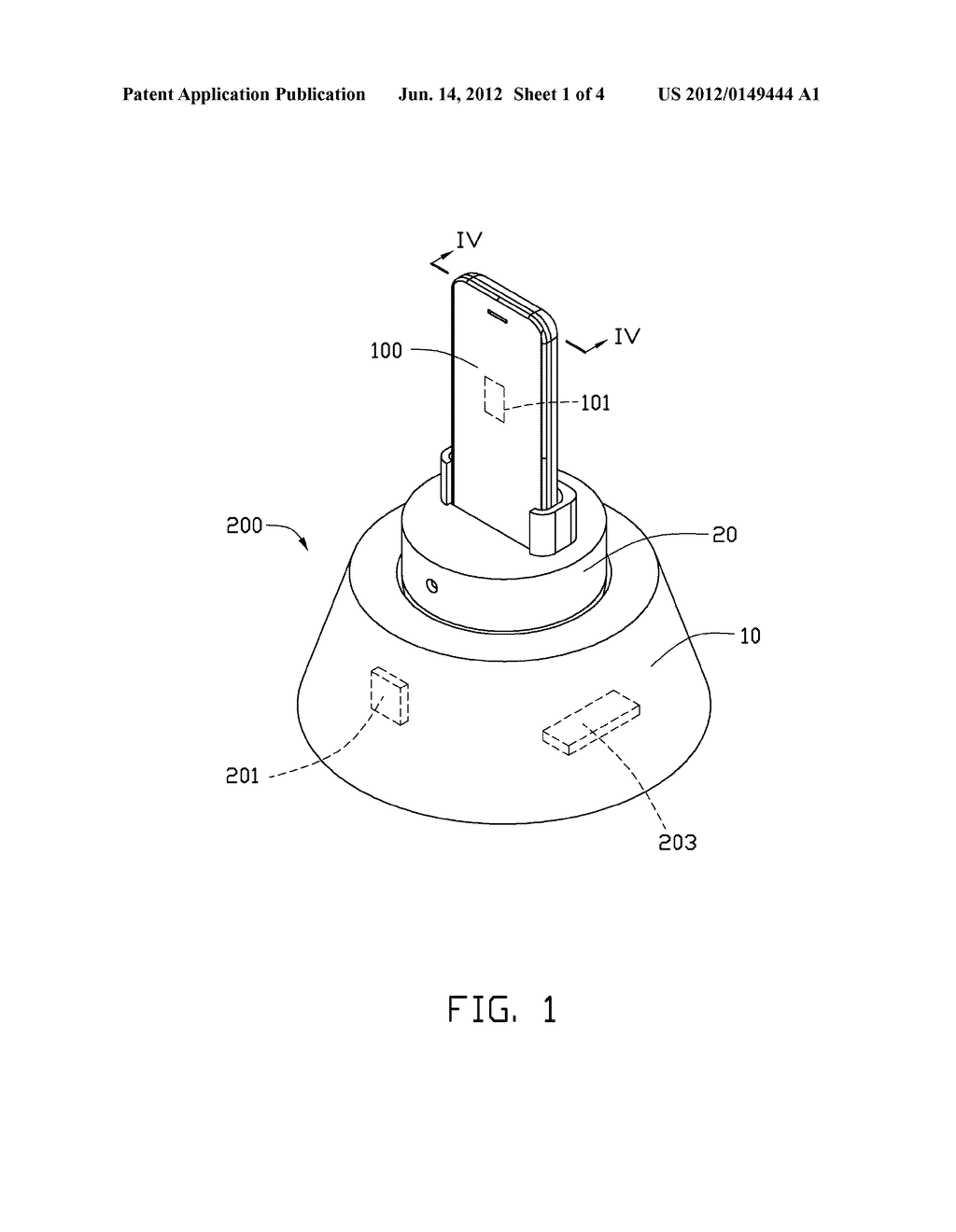 STAND FOR WIRELESS PHONE - diagram, schematic, and image 02