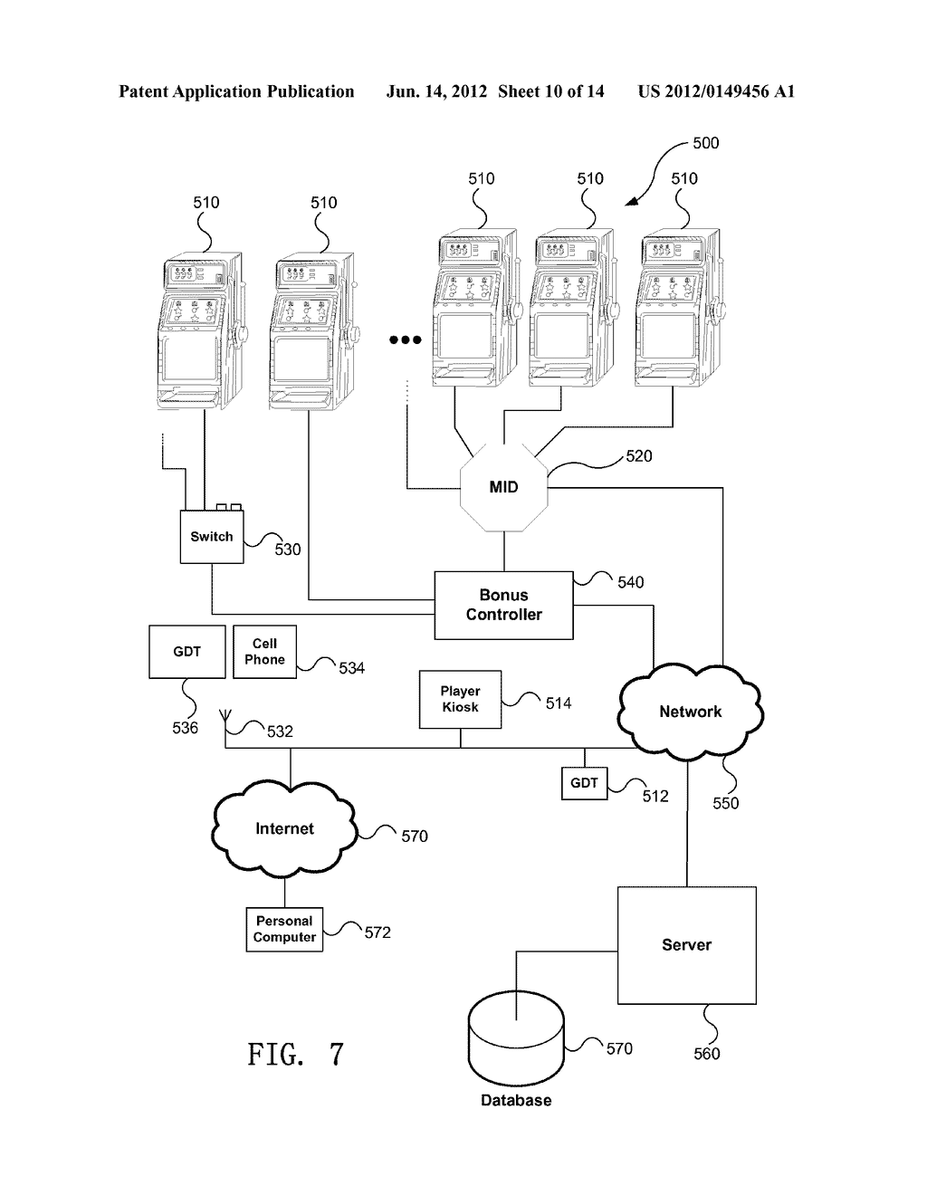 GAMING SYSTEM WITH SERVER-CENTRIC ARCHITECTURE - diagram, schematic, and image 11