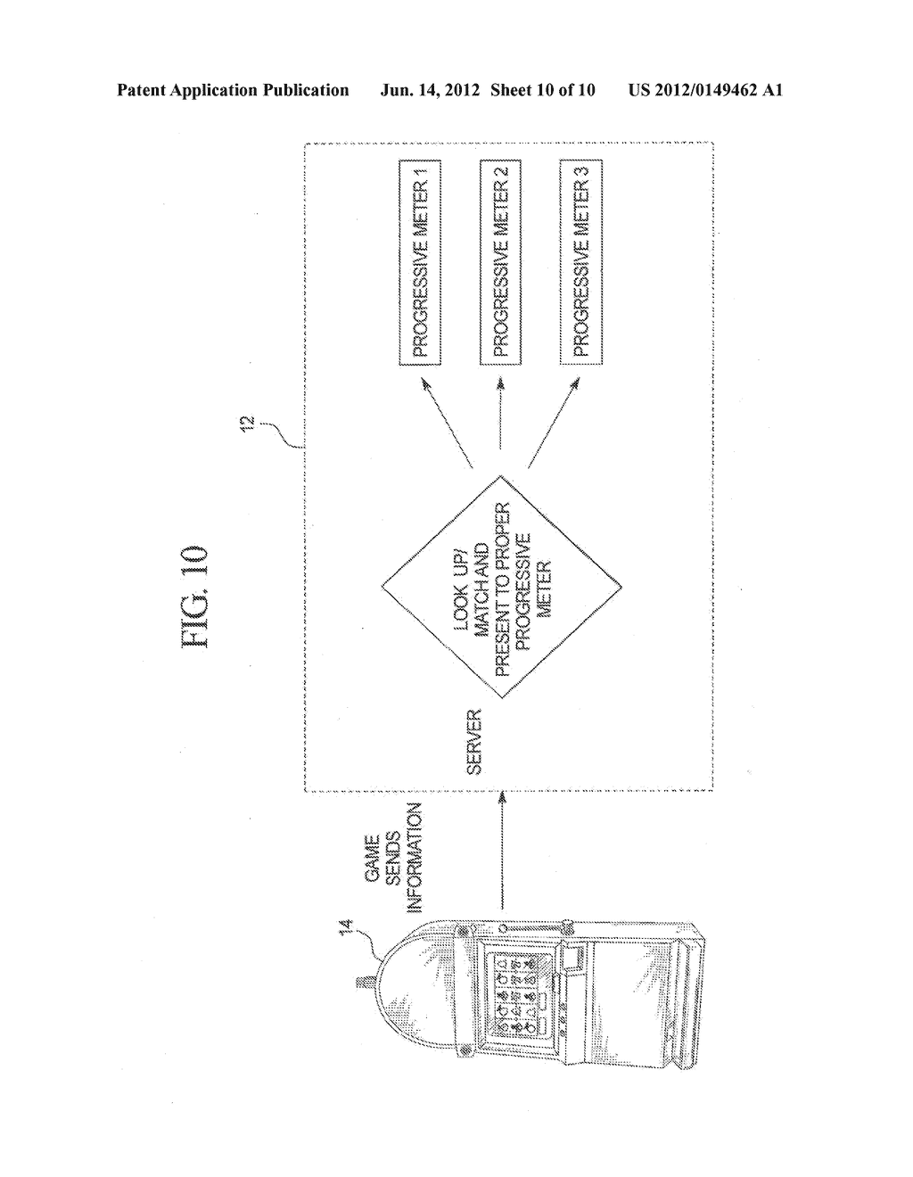 SERVER BASED GAMING SYSTEM HAVING MULTIPLE PROGRESSIVE AWARDS - diagram, schematic, and image 11