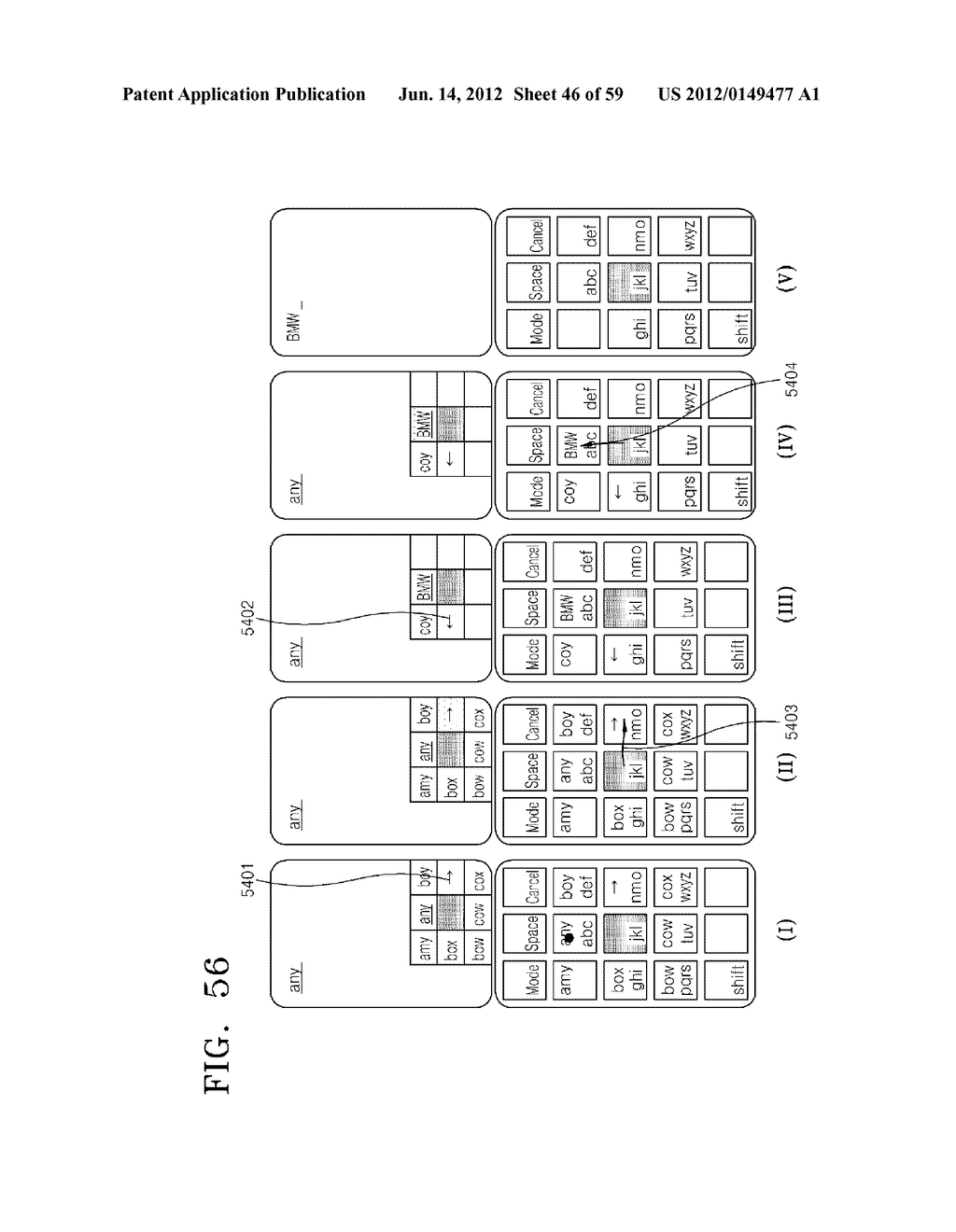 INFORMATION INPUT SYSTEM AND METHOD USING EXTENSION KEY - diagram, schematic, and image 47