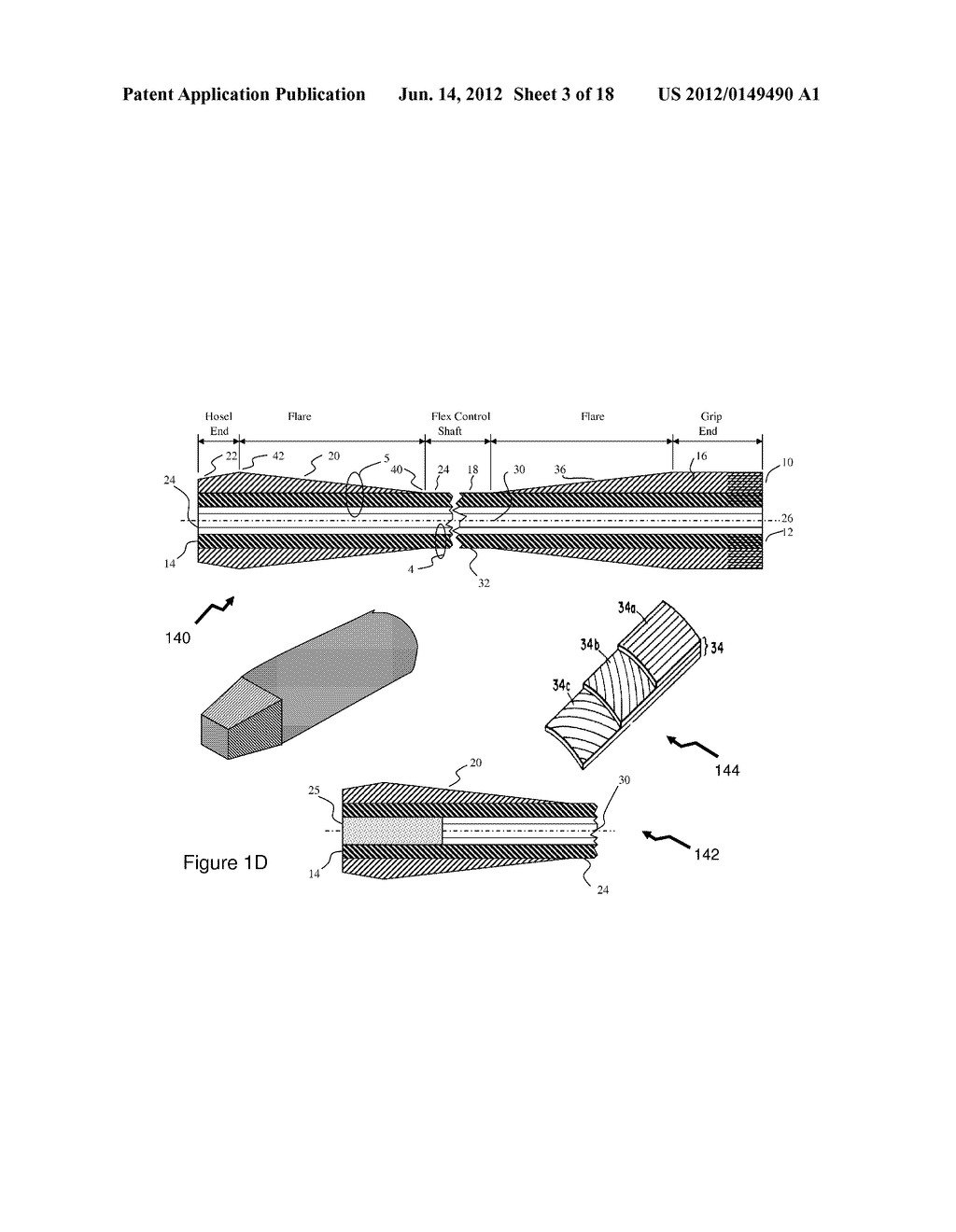 GOLF CLUB SHAFT - diagram, schematic, and image 04