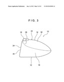 HOLLOW GOLF CLUB HEAD diagram and image