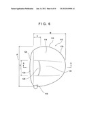 HOLLOW GOLF CLUB HEAD diagram and image