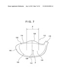 HOLLOW GOLF CLUB HEAD diagram and image