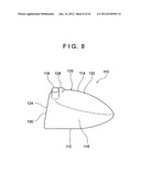 HOLLOW GOLF CLUB HEAD diagram and image