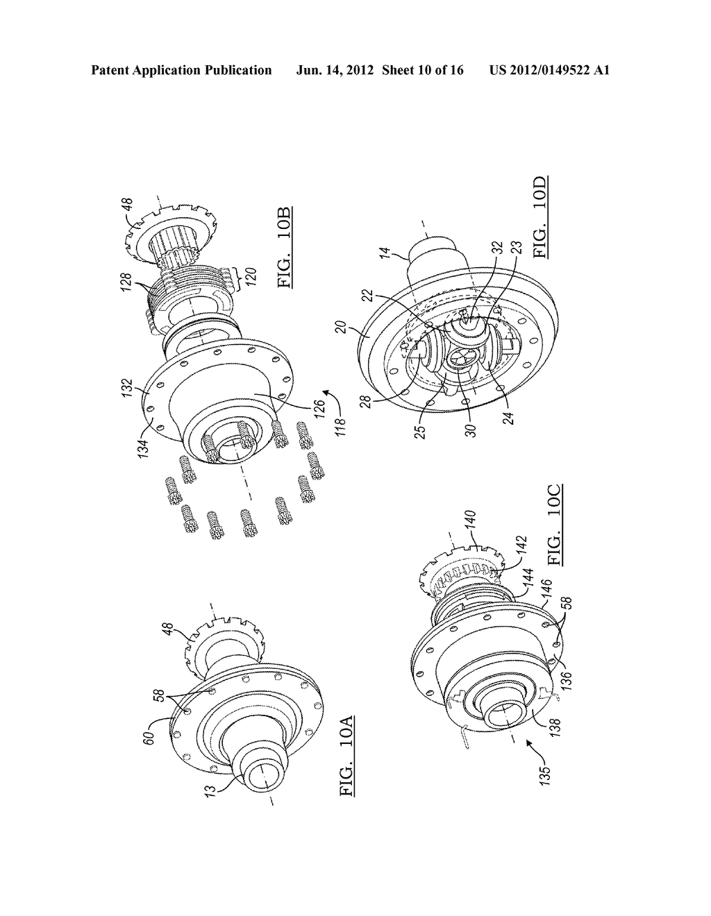 DIFFERENTIAL MECHANISM HAVING MULTIPLE CASE PORTIONS - diagram, schematic, and image 11