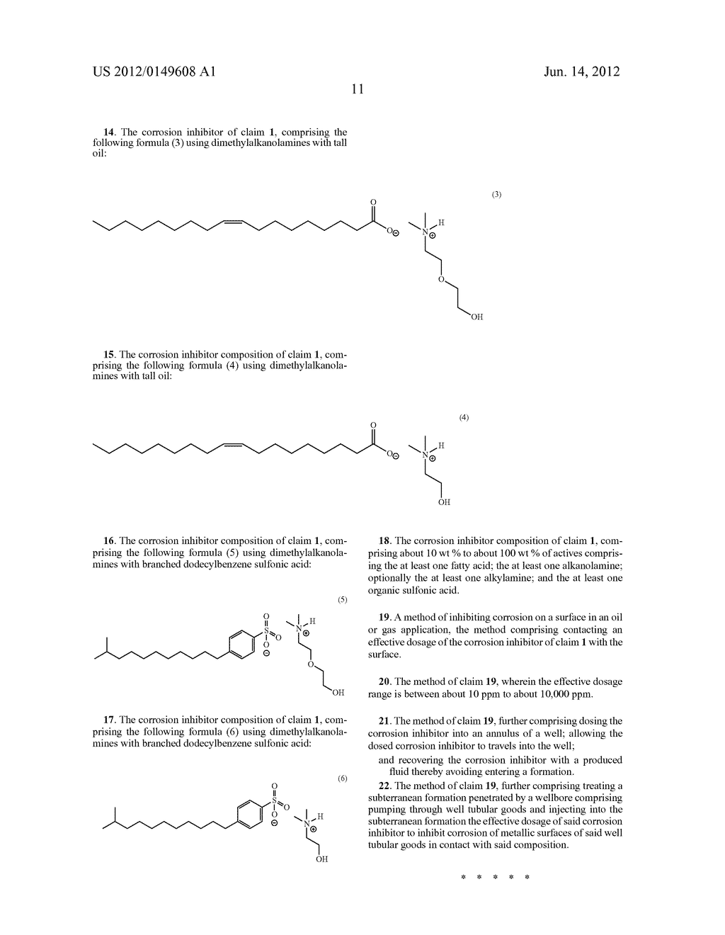 CORROSION INHIBITORS FOR OIL AND GAS APPLICATIONS - diagram, schematic, and image 12